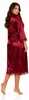 Accappatoio lungo in raso Damen con pizzo – Kimono in Anteprima dell’immagine prodotto 3