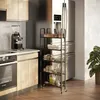 Mobilní podstavec Vicco Rolivo Černá 58 x 15 cm s 5 Náhled obrázku produktu 3