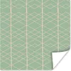 MuchoWow® Poster Grün - Linie - Muster 30x30 cm - Produktbild-Vorschau 1