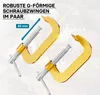 Wiltec Banco da lavoro portatile 45,5x28x7 cm & morsa Mini Anteprima dell’immagine prodotto 5