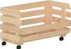 vidaXL Vozík na zeleninu 37x30x80 cm borovicový masiv Náhled obrázku produktu 6