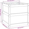 vidaXL Pflanzkübel 60x60x60 cm Massivholz Kiefer Produktbild-Vorschau 7