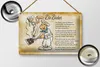 Blechschild Spruch 30x20cm Die Bäcker und die Bäckerin Produktbild-Vorschau 2