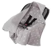 Kuscheldecke für babys, Einschlagdecke, Baumwolle, 85x85, Produktbild-Vorschau 1