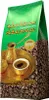 A bag of ground coffee with an image of a traditional coffee set. Produktbild-Vorschau