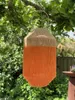 Van der Leeden Laterne ORANGE Jute Natur/Orange | Ø 34cm H Produktbild-Vorschau 4