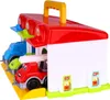 Garage mit 3 Spielzeugautos + Zubehör aus Kunststoff in Produktbild-Vorschau 16