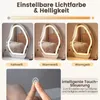 COSTWAY Schminktisch mit Spiegel, LED, 3 Lichtmodi & Produktbild-Vorschau 4
