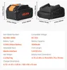 VEVOR 20V draagbare accu en oplader combinatie, 4,0 Ah Productafbeelding-voorbeeld 7