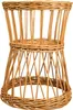 A woven basket stand on a white background. Produktbild-Vorschau