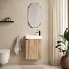 Badplaats Mobile Lavamani Keno 50 x 23 cm - Rovere - Mobile Anteprima dell’immagine prodotto 3