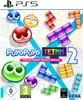 The image is a collage of game characters and Tetris blocks, with the game title prominently displayed. Produktbild-Vorschau