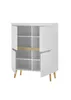 Highboard Svante - Weiß matt Produktbild-Vorschau 2