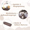 COSTWAY 5 v 1 skládací postýlka na společné spaní, cestovní Náhled obrázku produktu 4