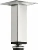 A close-up studio shot of a single metal furniture leg on a white background. Anteprima dell’immagine prodotto