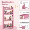 KOMFOTTEU, libreria a muro per bambini, scaffale a parete Anteprima dell’immagine prodotto 5