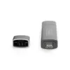 DIGITUS Dual Card Reader Hub USB-C / USB 3.0 OTG grau Produktbild-Vorschau 9