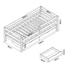 Doppel-Kinderbett 'Sonkajärvi' mit Schubladen 90x200cm Produktbild-Vorschau 6