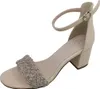 MARCO TOZZI Damen Sandalette geschlossene Ferse Glitzer Produktbild-Vorschau 8