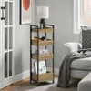 SoBuy Libreria Scaffale con ripiani Marrone Modern Anteprima dell’immagine prodotto 2