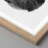 Gerahmtes Poster - Rahmen in heller Eiche - Abstraktion Produktbild-Vorschau 2
