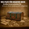 BigDean Schatzkiste Kindergeburtstag Holzkiste Schatztruhe Produktbild-Vorschau 6
