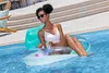 Bestway® Schwimmring Tie Dye mit Kopfstütze  Ø 106 x 61 cm Produktbild-Vorschau 3