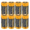 8 Stück CR123 A Li-Ion Akku mit 3,7 Volt, 700mAh Kapazität Produktbild-Vorschau 1