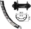 XLC Vorderrad 26x1.9 FW-A06 6-Loch schwarz Schnellspanner Produktbild-Vorschau 1