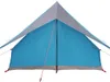 vidaXL Familienzelt mit Dach Blau und Grau 315 x 286 x 200 Produktbild-Vorschau 6