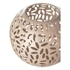 DARIA Windlicht - H.15cm x D.17cm - taupe - Eisen - Produktbild-Vorschau 5