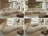 MKS MEBLE Ecksofa XXL Wohnlandschaft RINA U-Form Ecksofa Produktbild-Vorschau 2