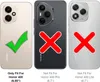 A collage of three phone cases showing compatibility information. Produktbild-Vorschau