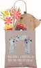 Mr. & Mrs. Panda Tote Bag 8. Geburtstag Freude - Braun Produktbild-Vorschau 3