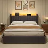 okwish 160×200 Polsterbett mit LED-Licht und Produktbild-Vorschau 8