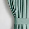 Gardine Kräuselband 140x245 cm Vorhang Mint Verdunkelnd Produktbild-Vorschau 1