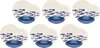 ROSE&TULIPANI THE BLUE ONES Dinner service for 6 people Anteprima dell’immagine prodotto 1