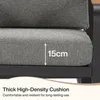 Tribesigns Gartensofa für den Außenbereich mit Kissen, Produktbild-Vorschau 5