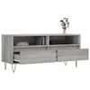[Home] TV-Schrank Grau Sonoma 100x34,5x44,5 cm Produktbild-Vorschau 4
