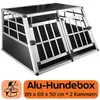 Hundebox Hundetransportbox Auto Alu Hunde Transportbox Produktbild-Vorschau 2