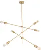 riess-ambiente Elegante Hängelampe VARIATION 128cm gold mit Produktbild-Vorschau 9