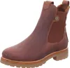A single brown leather boot is shown against a white background. Produktbild-Vorschau