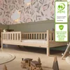 Crazy Pine Kinderbett 120x200 cm – Hohes Montessori Produktbild-Vorschau 9