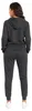 Damen Jogginganzug einfarbig 100% Baumwolle 586 Anthrazit L Produktbild-Vorschau 3