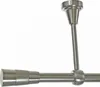 Gardinenstange Set Edelstahl Look Metall Ø 16mm zur Produktbild-Vorschau 1