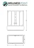 Kabina parowa San Diego z jacuzzi 170 x 90 cm Podgląd zdjęcia produktu 2