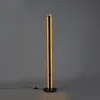 Design LED Stehlampe schmal mit Dimmer Schwarz / Gold Produktbild-Vorschau 15