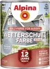 Alpina Wetterschutzfarbe 2,5 L silbergrau Produktbild-Vorschau 1