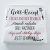 2 x 20 Servietten BBQ Grillen 'Grill-Regeln & Grill-Rezept' Produktbild-Vorschau 2