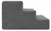MILLYBO Hundetreppe aus Cord – Haustiertreppe für Hunde & Produktbild-Vorschau 4
